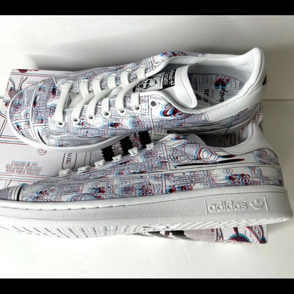 Adidas Disney STAN SMITH 3D Mens shoes - Picture 2 of 4